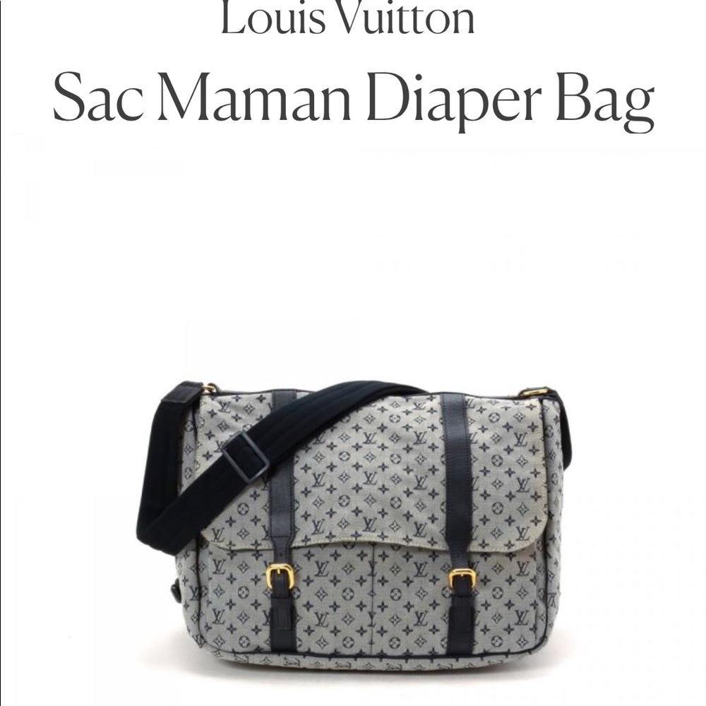 LOUIS VUITTON LIN MAMAN BABY BAG.  NWOT